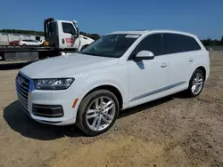 Salvage cars for sale at Conway, AR auction: 2017 Audi Q7 Prestige