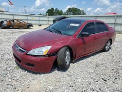 Vehiculos salvage en venta de Copart Montgomery, AL: 2006 Honda Accord EX