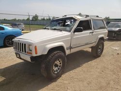 Jeep salvage cars for sale: 2001 Jeep Cherokee Sport