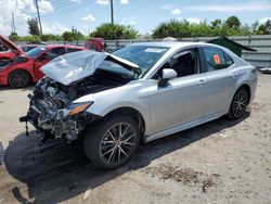 Salvage cars for sale at Miami, FL auction: 2023 Toyota Camry SE Night Shade