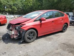 Salvage cars for sale at Austell, GA auction: 2013 Toyota Prius