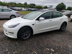 Salvage cars for sale at Hillsborough, NJ auction: 2022 Tesla Model 3