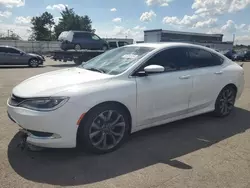 Salvage cars for sale at Moraine, OH auction: 2015 Chrysler 200 Limited