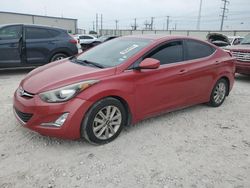 Salvage cars for sale at Haslet, TX auction: 2015 Hyundai Elantra SE