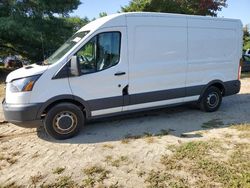 Salvage cars for sale at North Billerica, MA auction: 2017 Ford Transit T-250