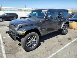 Salvage cars for sale from Copart Van Nuys, CA: 2024 Jeep Wrangler 4XE