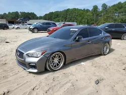 Salvage cars for sale at Seaford, DE auction: 2016 Infiniti Q50 RED Sport 400