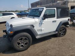 Jeep salvage cars for sale: 2018 Jeep Wrangler Sport