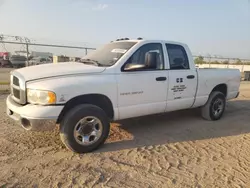 Salvage trucks for sale at Houston, TX auction: 2005 Dodge RAM 2500 ST