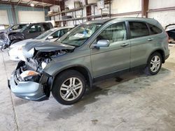 Salvage cars for sale at Eldridge, IA auction: 2011 Honda CR-V EXL