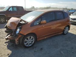 Salvage cars for sale at Indianapolis, IN auction: 2011 Honda FIT Sport