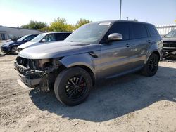 Salvage cars for sale at Sacramento, CA auction: 2015 Land Rover Range Rover Sport SE