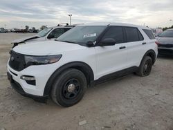 Salvage cars for sale from Copart Indianapolis, IN: 2021 Ford Explorer Police Interceptor