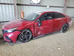 Salvage cars for sale at Houston, TX auction: 2022 Hyundai Elantra N Line