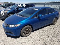 Salvage cars for sale at Reno, NV auction: 2013 Honda Civic LX