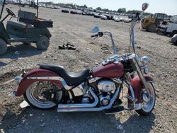 Salvage motorcycles for sale at Earlington, KY auction: 2000 Harley-Davidson Flstc