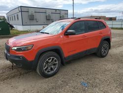 Salvage cars for sale from Copart Bismarck, ND: 2021 Jeep Cherokee Trailhawk