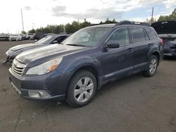 Salvage cars for sale at Denver, CO auction: 2012 Subaru Outback 2.5I Premium