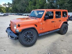 Jeep Vehiculos salvage en venta: 2018 Jeep Wrangler Unlimited Sahara