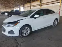 Chevrolet salvage cars for sale: 2019 Chevrolet Cruze LS