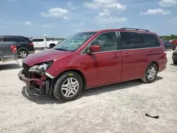 Salvage cars for sale at Houston, TX auction: 2006 Honda Odyssey EXL