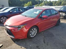 Salvage cars for sale from Copart Exeter, RI: 2020 Toyota Corolla LE