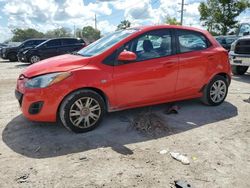 Salvage cars for sale at Riverview, FL auction: 2014 Mazda 2 Sport