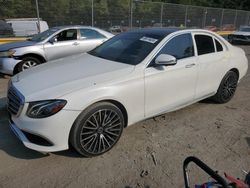 Mercedes-Benz salvage cars for sale: 2020 Mercedes-Benz E 350 4matic