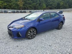 Salvage cars for sale at Gainesville, GA auction: 2017 Toyota Corolla L