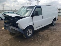 Salvage trucks for sale at Elgin, IL auction: 2018 Chevrolet Express G2500