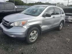 Salvage cars for sale at New Britain, CT auction: 2010 Honda CR-V LX