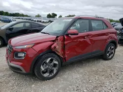 Salvage cars for sale at West Warren, MA auction: 2024 Hyundai Venue SEL