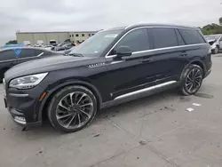 Salvage cars for sale at Wilmer, TX auction: 2020 Lincoln Aviator Reserve