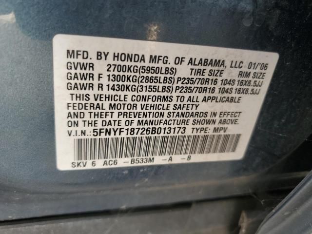 2006 Honda Pilot EX