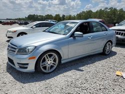 Salvage cars for sale from Copart Houston, TX: 2013 Mercedes-Benz C 250