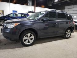 Salvage cars for sale at Blaine, MN auction: 2016 Subaru Forester 2.5I Limited