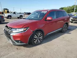 Salvage cars for sale at Oklahoma City, OK auction: 2019 Mitsubishi Outlander SE