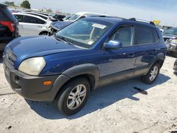 Salvage SUVs for sale at auction: 2007 Hyundai Tucson SE