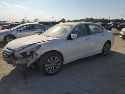 Salvage cars for sale at Indianapolis, IN auction: 2012 Honda Accord EXL