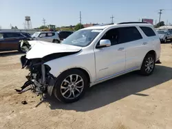 Salvage cars for sale from Copart Chicago Heights, IL: 2017 Dodge Durango Citadel