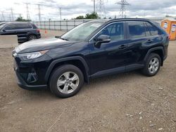 Salvage cars for sale at Elgin, IL auction: 2021 Toyota Rav4 XLE