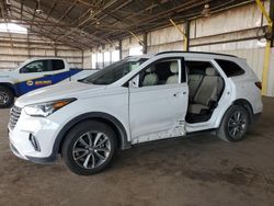 Carros con verificación Run & Drive a la venta en subasta: 2018 Hyundai Santa FE SE