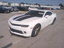 Chevrolet salvage cars for sale: 2014 Chevrolet Camaro LT