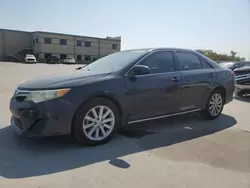 Salvage cars for sale at Wilmer, TX auction: 2014 Toyota Camry L