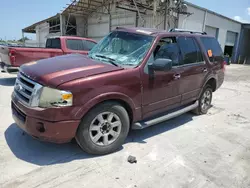 Salvage cars for sale at Corpus Christi, TX auction: 2010 Ford Expedition XLT