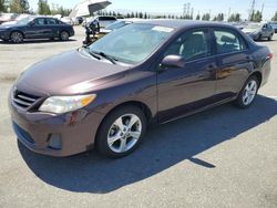 Salvage cars for sale at Rancho Cucamonga, CA auction: 2013 Toyota Corolla Base