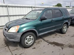 Salvage cars for sale at Littleton, CO auction: 2004 Honda CR-V LX