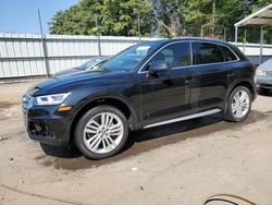 Salvage cars for sale at Austell, GA auction: 2018 Audi Q5 Premium Plus