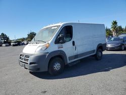 Salvage trucks for sale at San Martin, CA auction: 2017 Dodge RAM Promaster 1500 1500 Standard