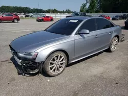 Salvage cars for sale at Dunn, NC auction: 2015 Audi A4 Premium